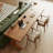 Light walnut Rectangular Solid Wood desk-109694234