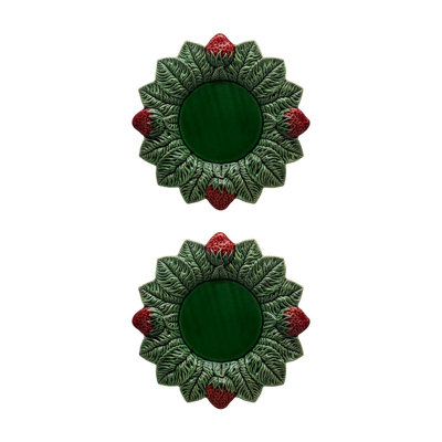 Strawberry Earthenware Chargers