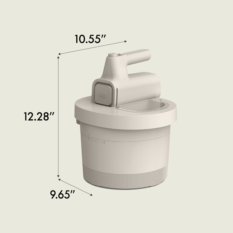 Bella 3.5 QT Hand Stand Mixer, Oatmilk