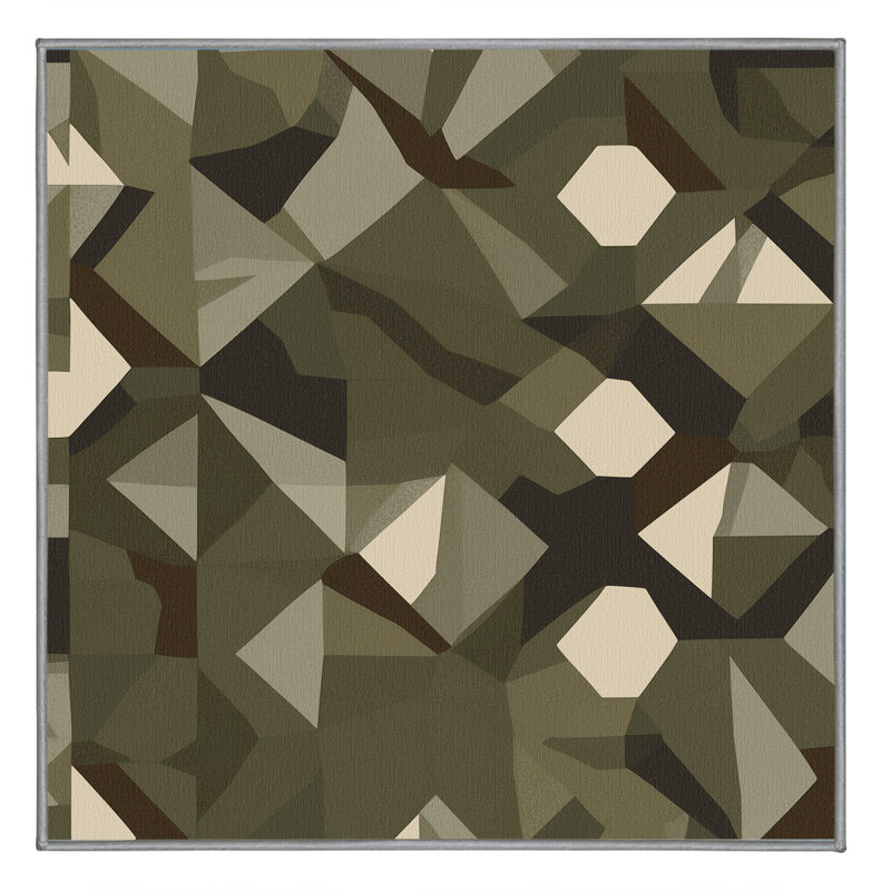 Patrol Sector Rug, Square 7'
