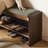 Brown Upholstered Bench