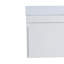 Meuble-lavabo mural moderne de 18 po avec lavabo en résine blanche et de nombreux espaces de rangement - compartiment élégant au design élégant, porte à fermeture en douceur-2108375559