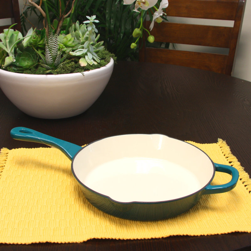Poêle à frire antiadhésive 10 "Crock-pot Artisan, Bleu sarcelle-ombrée