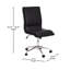  Chaise de bureau sans accoudoirs à dossier moyen avec base en métal 5 étoiles-1043380612