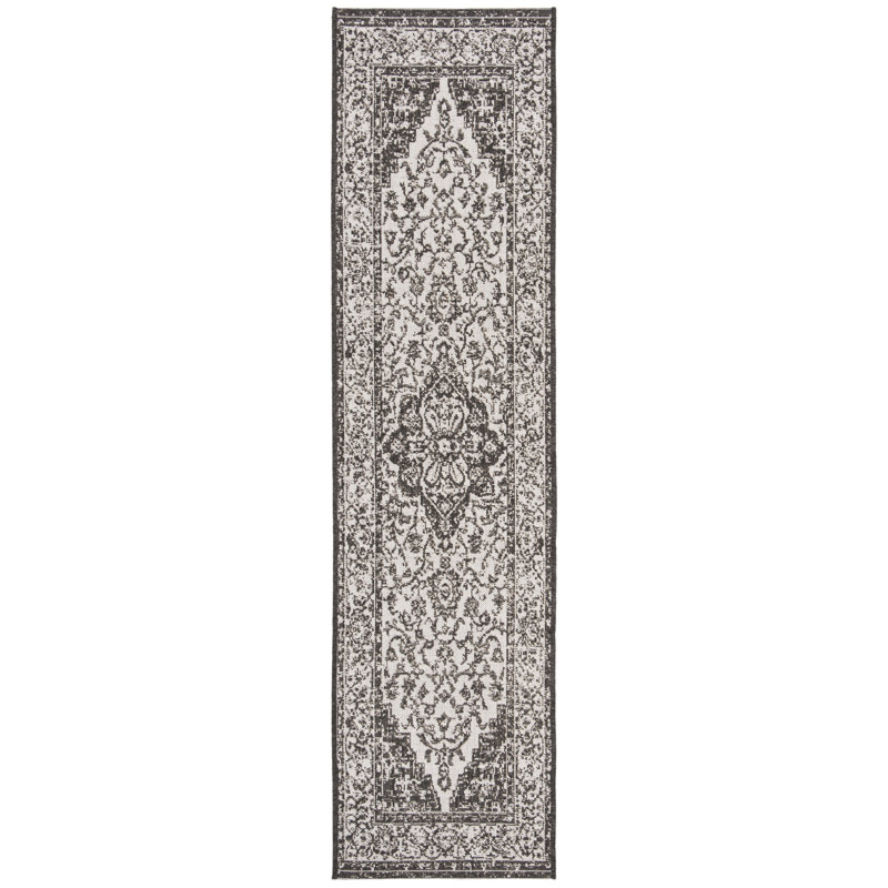 Adler Performance Oriental Indoor/Outdoor Area Rug, Runner 2'2" x 6'