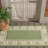 Bordeaux Oriental Green Indoor / Outdoor Area Indoor/Outdoor Area Rug-1728975276