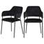 Virden 48.5cm H Velvet Upholstered Armchair-56128431