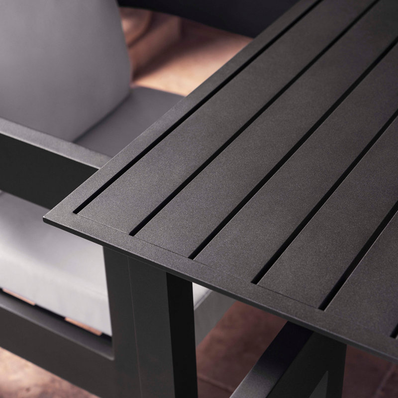 Kempson 15Pc Outdoor Estate Collection, blanc