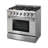 Thor Kitchen Professional 36 " 5.2 Gas and Natural Gas Range with Grate Cooktop