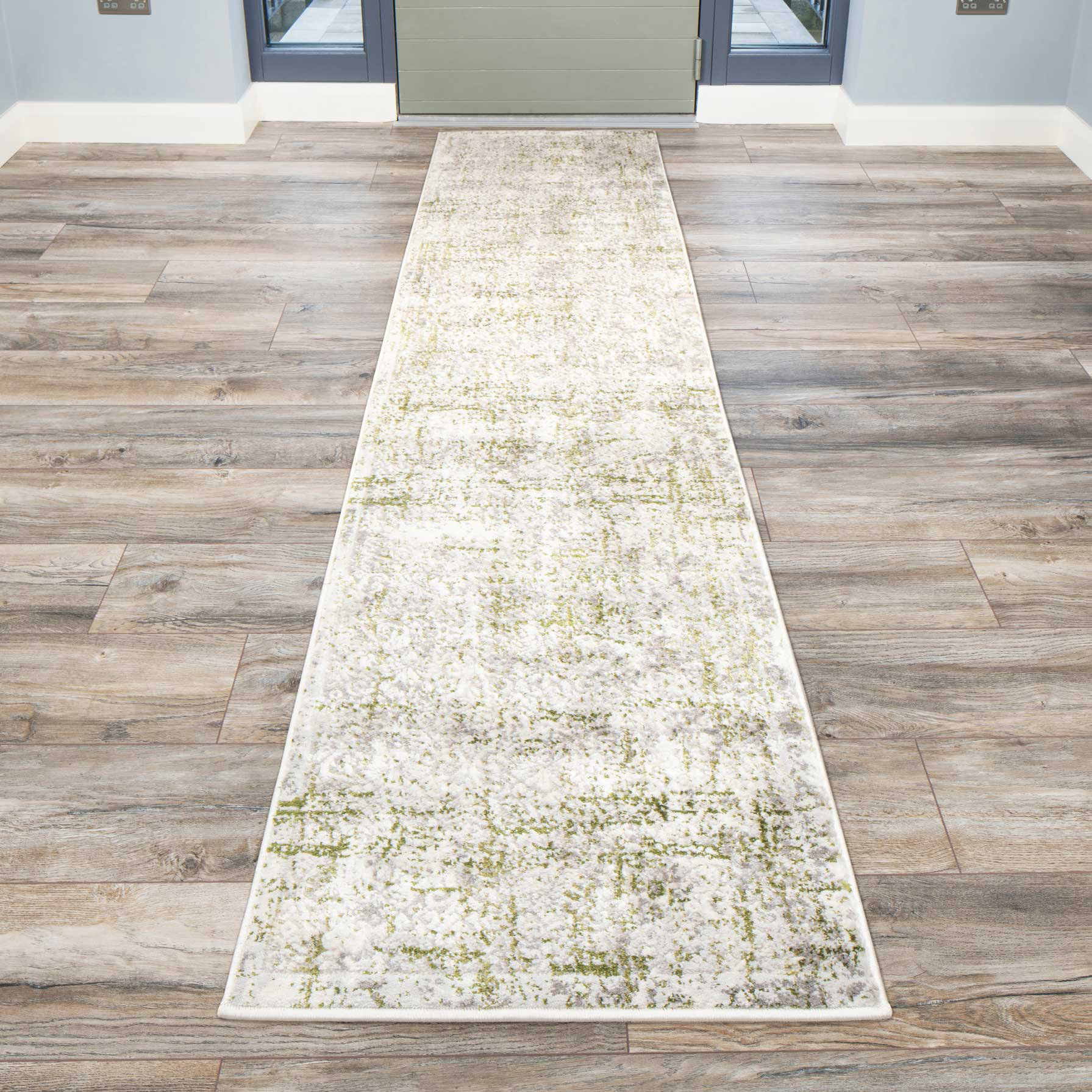 Kukoon Hatton Abstract Machine WovenDistressed Machine Woven Area Rug