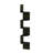 Traeshon Wrought Studio Gionnie 5-Tier Wall Mount Floating Radial Corner Shelf-34261142