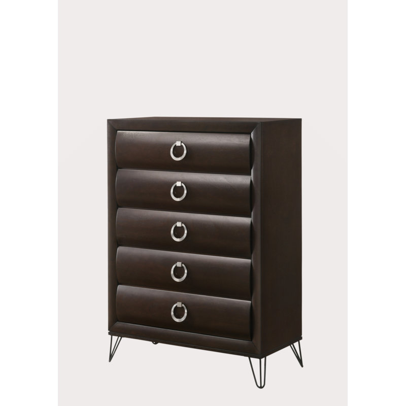 Commode finition merlot foncé