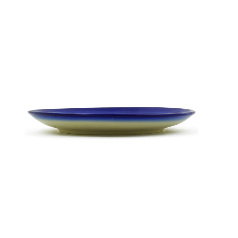 Assiette d’apéritif de poterie polonaise 8 po
