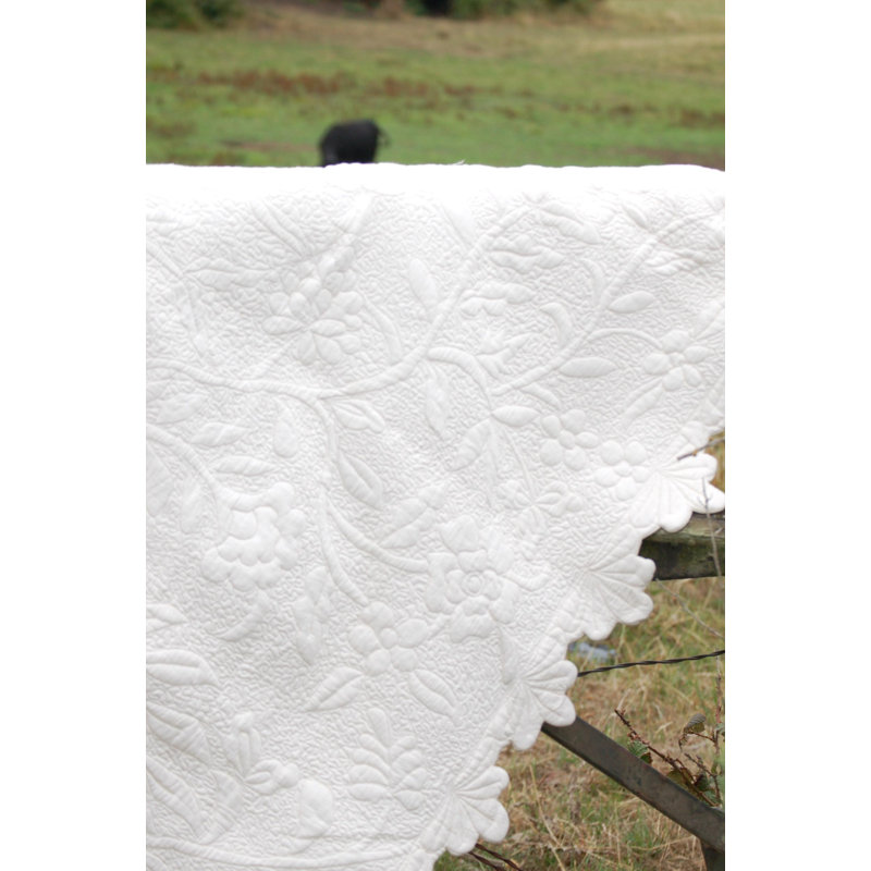 Sane Country Cotton Blend Quilt, Over-Sized King Quilt