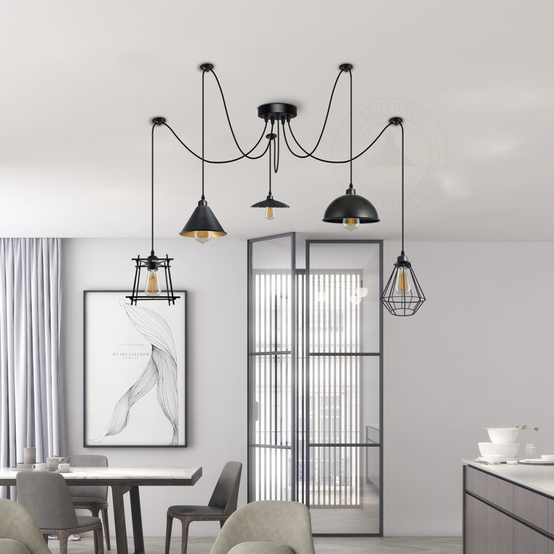 Mulay 5 - Light Black Pendant