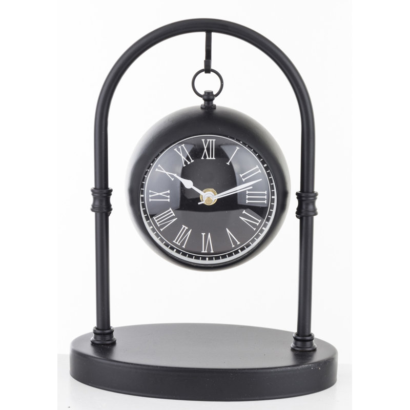 Metal Quartz movement / Crystal Tabletop Clock