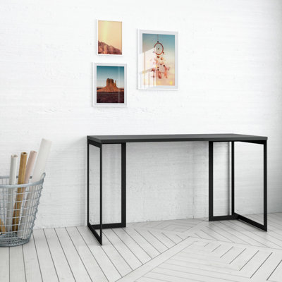 Lexington 53" Contemporary Modern Desk in Black