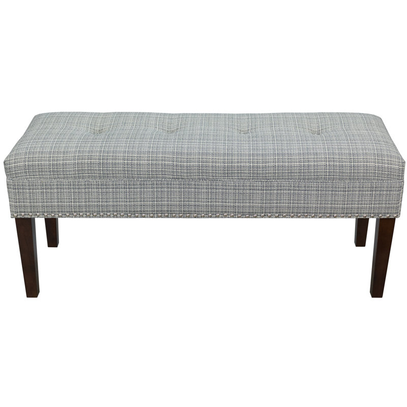 Banc recouverts de tissu d'ameublement