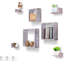  Tablettes murales flottantes en bois-904436888