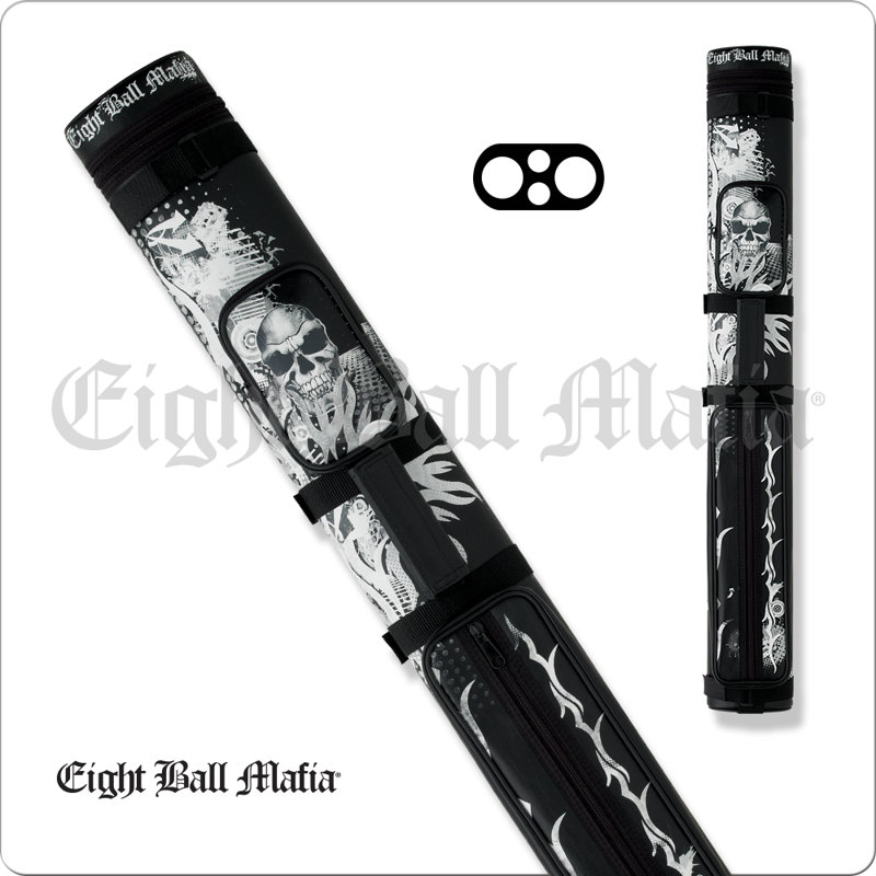 Eight Ball Mafia Case, Skull and Flames
