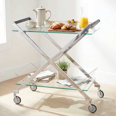 Gilmore Glass Bar Cart