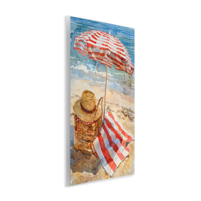 Plaque murale Classic Beach Vibe, design par LSR Design Studio, H 15 po x l 10 po