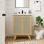 Base de meuble-lavabo simple 23,5 po Modway Soma seulement-93249698