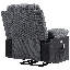 Upholstered Massage Heated Recliner Chairs, Electric Wall Hugger Single Armchair-295728089-328293342