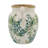 7.5X6.3X7.7" Floral Twin-Handle Vase