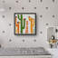 Reproduction d’art sur papier "Colorful Cactuses II"-479253603