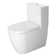 Close-Coupled Toilet Bowl Dual Flush