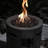 20 Inch Round Outdoor Heating Fireplace, 32000 , With Kit Diameter Flame Pit, Add-