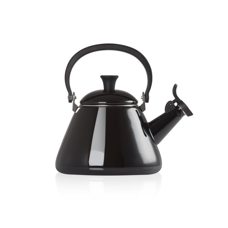 Le Creuset Kone Kettle with Fixed Whistle 1.6L, Black