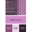 Tapis mauve tissé à la machine