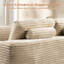 Canapé modulaire en velours côtelé 3 pièces Vivelle Boneless-133772294