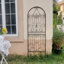 70.8" H X 24.5" W Iron Lattice Panel Trellis 1 Pack
