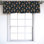 Sateen Ruffled Window Valance