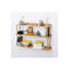 3 Piece Oak Solid Wood Accent Shelf-550442087