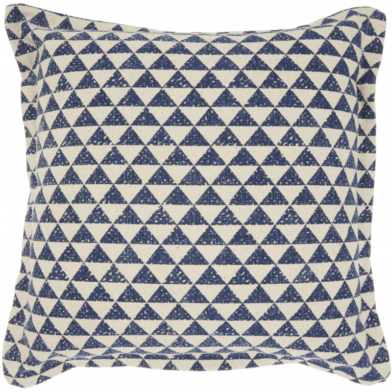 Geometric Reversible Throw Pillow