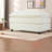 Spacious Modular Chenille Sofa, Modern Design With Ottomans For Home