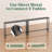 Long Console Sofa Table With Power Outlets And USB Ports, Sturdy Metal Frame, Adjustable Feet, And Anti-Tipping Strap, Perfect For Behind Couch Placement-112390234-112390239