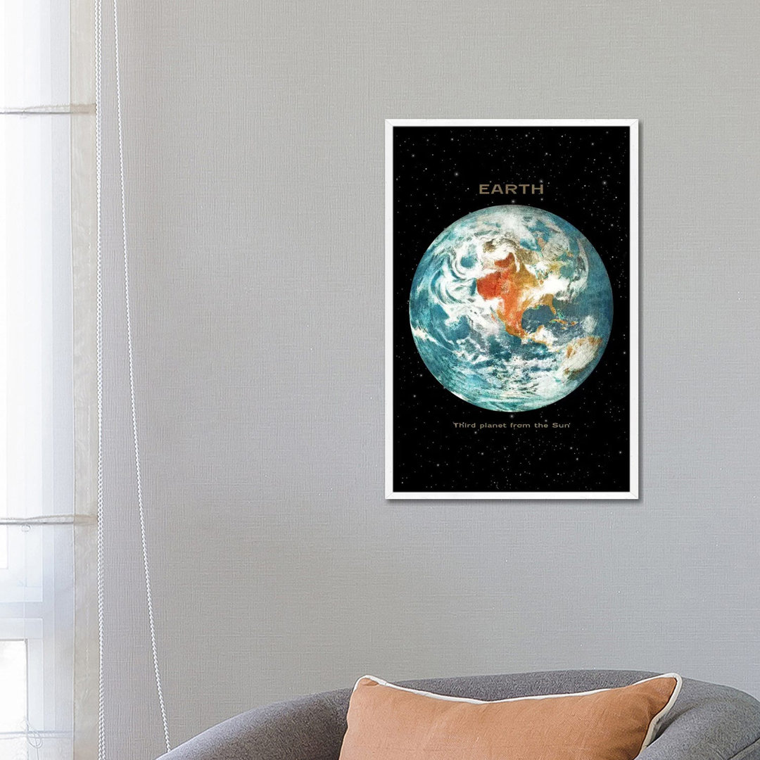 Earth II von Terry Fan - Galerie-verpackte Leinwand Giclée auf Leinwand