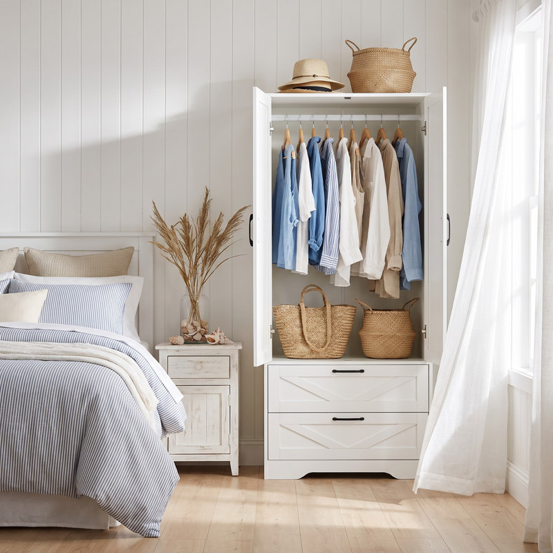 2 Door Metal Wardrobe