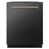 Acier inoxydable noir / bronze champagne