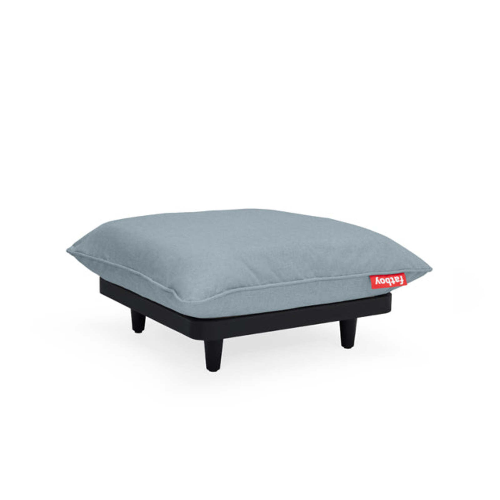 Paletti Outdoor Patio Modular Hocker, Storm Blue
