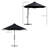130cm Lighted Market Parasol-96006323