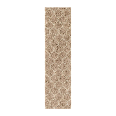 Tapis à poils longs Everly Quinn Ruby