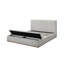 Lit en lin beige avec rangement Boxter-707082345