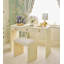 Shagreen Vanity Table and Stool Set