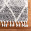 Tapis gris / ivoire Beom-7849883